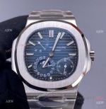 (PF Factory) Swiss Grade One Patek Philippe Nautilus Moon phase Multifunction Watch